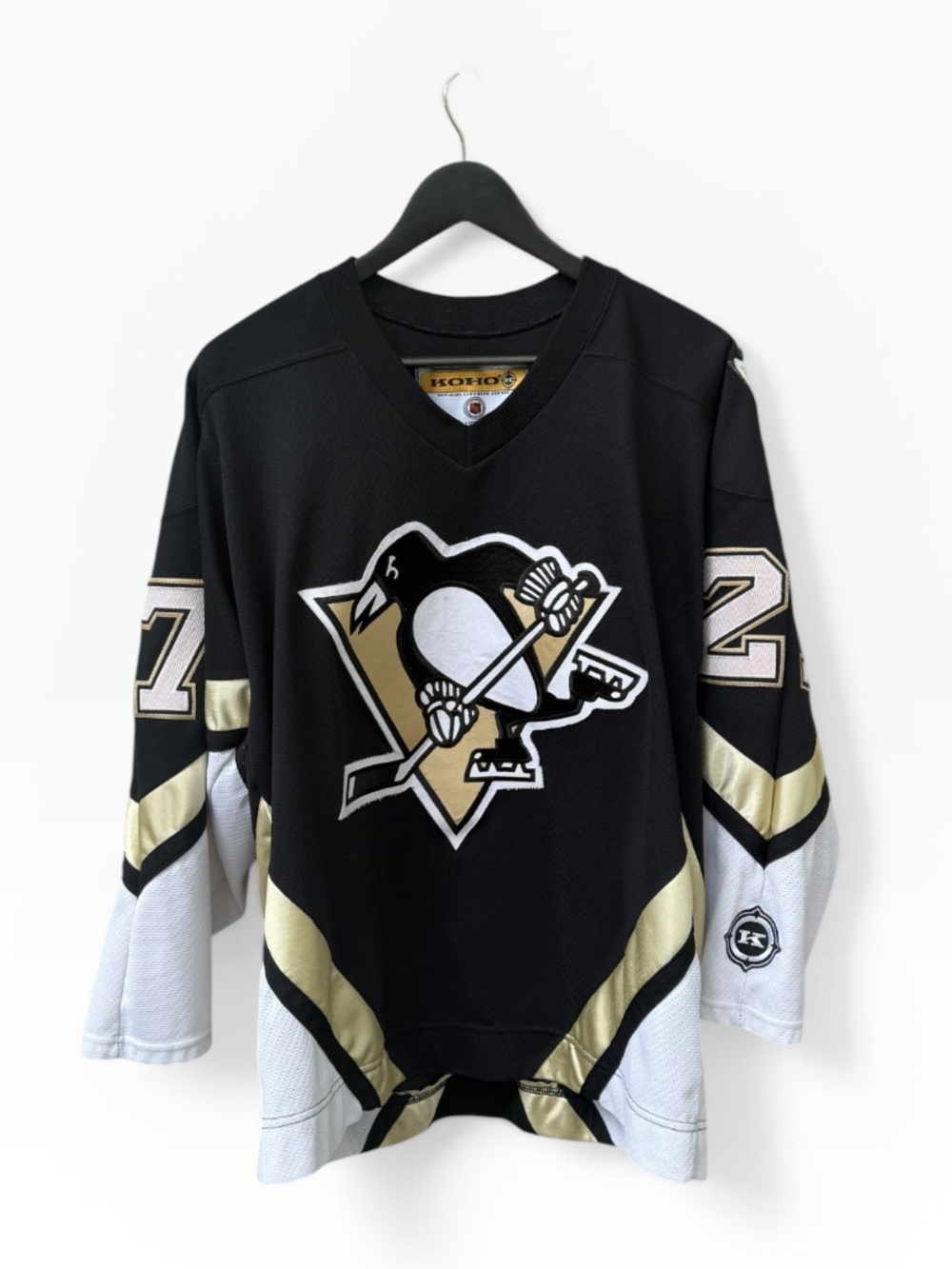 Pittsburgh Penguins Alexei Kovalev #27 KOHO Medium Jersey Vintage 90s